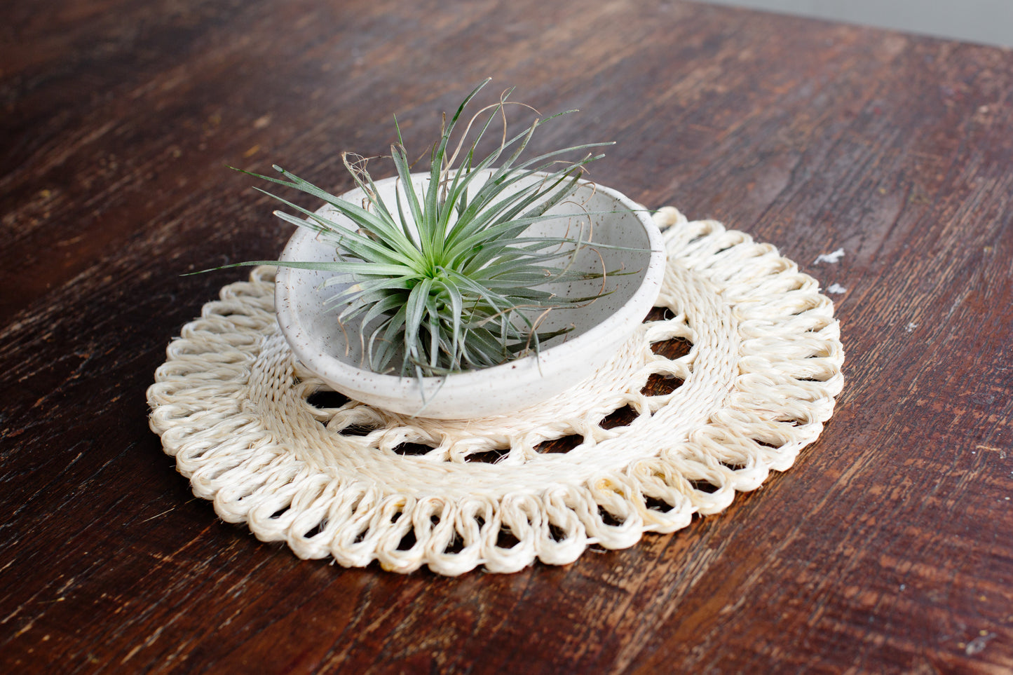 Handwoven Seagrass Placemat | Trivet | All Natural | 12 inches