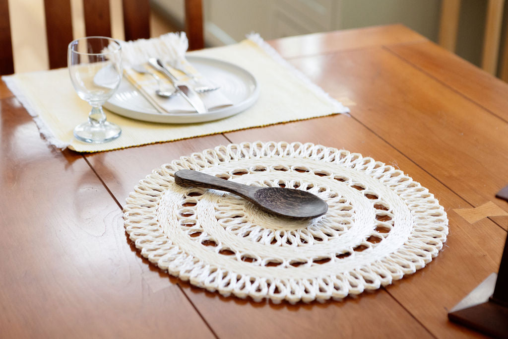 Handwoven Seagrass Placemat | Trivet | All Natural