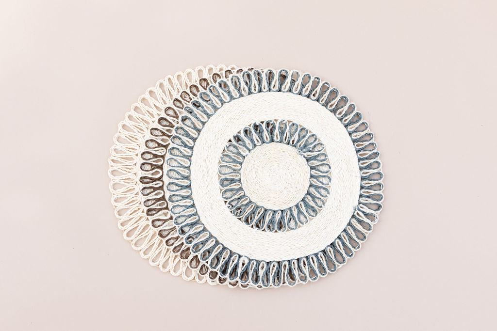 Handwoven Seagrass Placemat | Trivet | All Natural | 16 inches