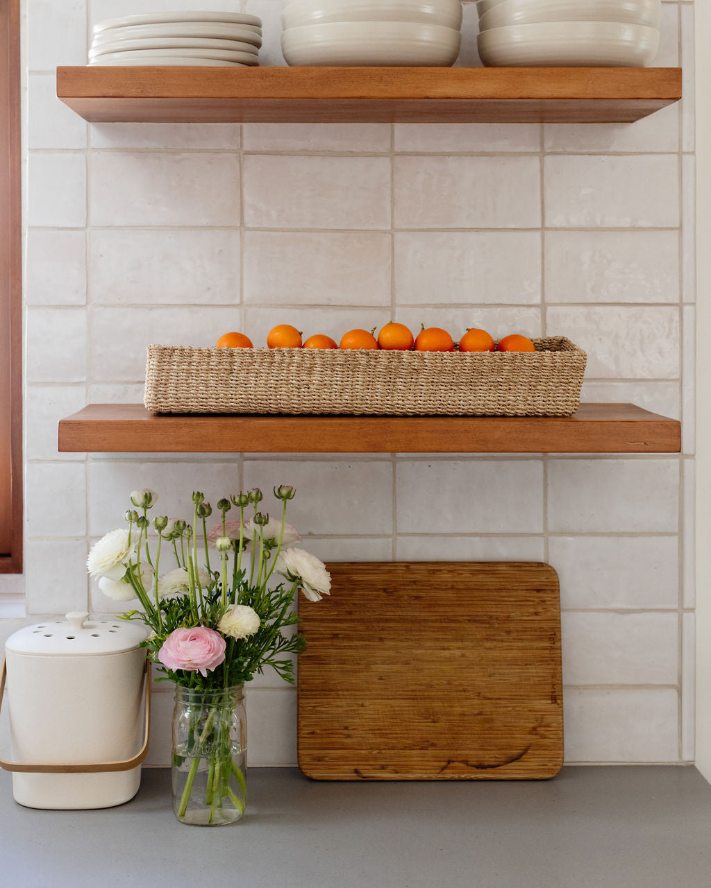 Abaca Long Storage Tray | All Natural