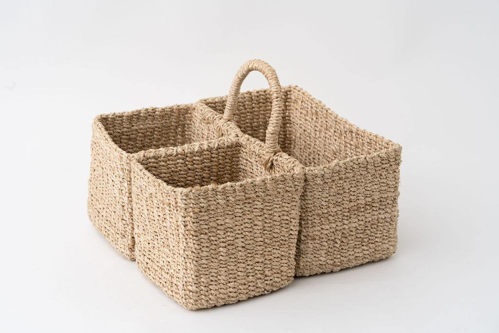 Abaca Handwoven Caddy Organizer