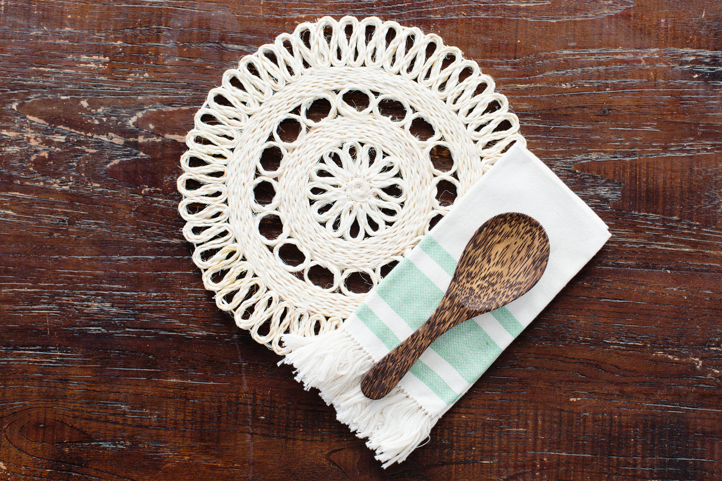 Handwoven Seagrass Placemat | Trivet | All Natural