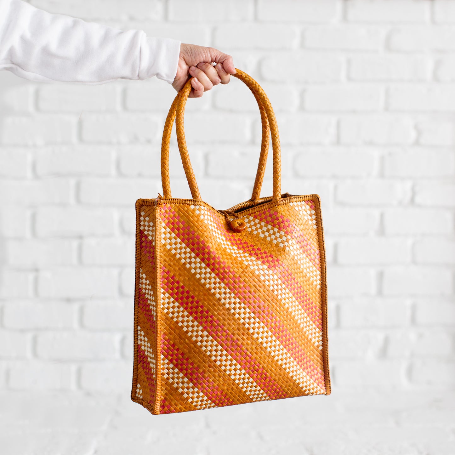 Handwoven Tote Handbag