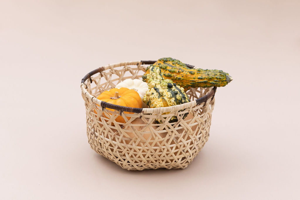 Handwoven Hexagon Weave Storage Organizer