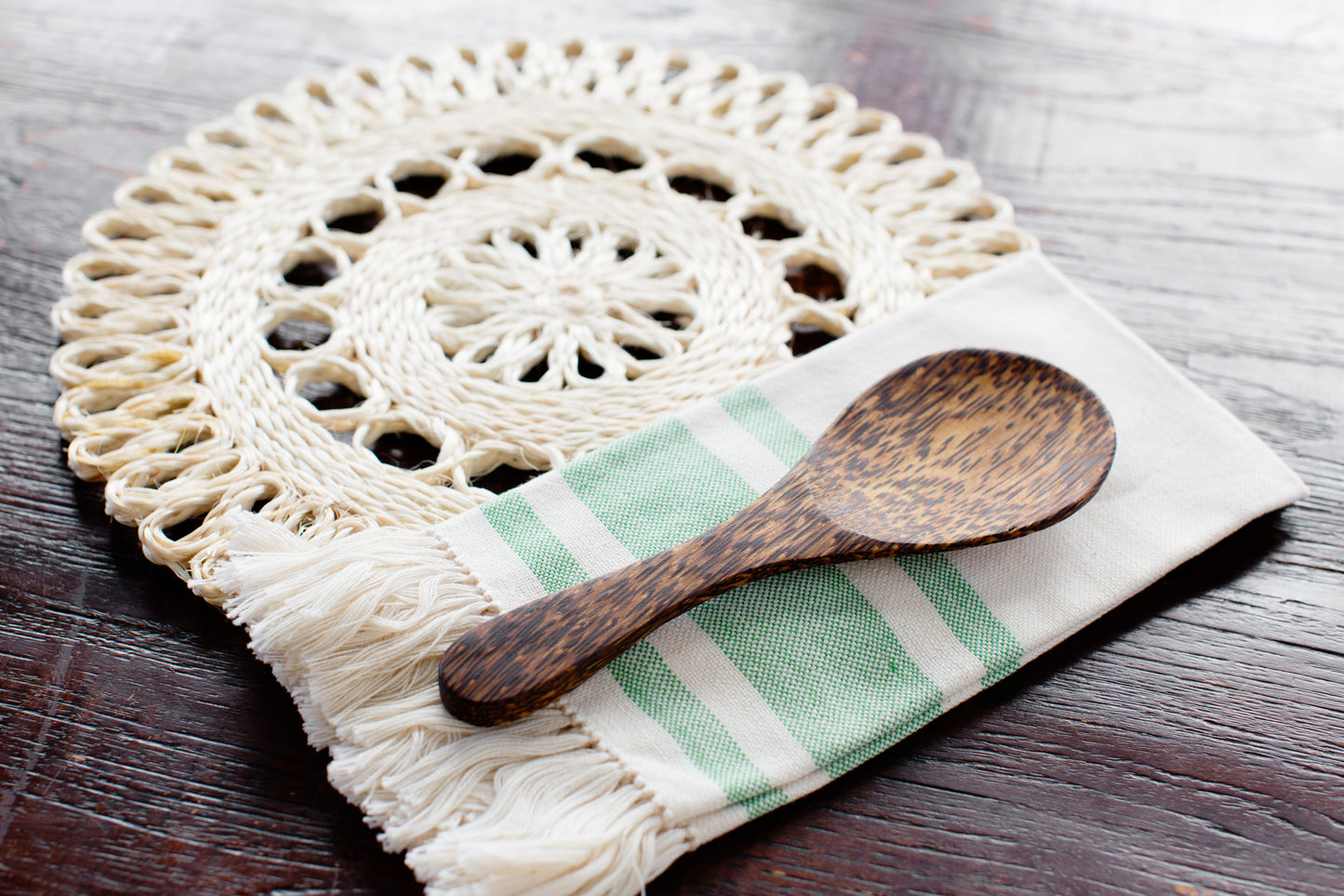 Handwoven Seagrass Placemat | Trivet | All Natural | 12 inches