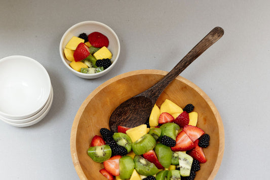 Wooden Palm Spoon | Long Handle