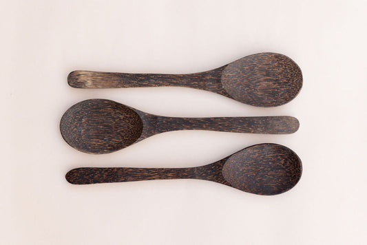 Wooden Palm Spoon | Short Handle