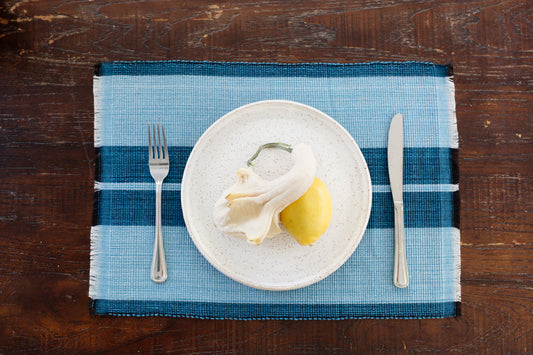 Dining Table Placemat | Ocean Blue