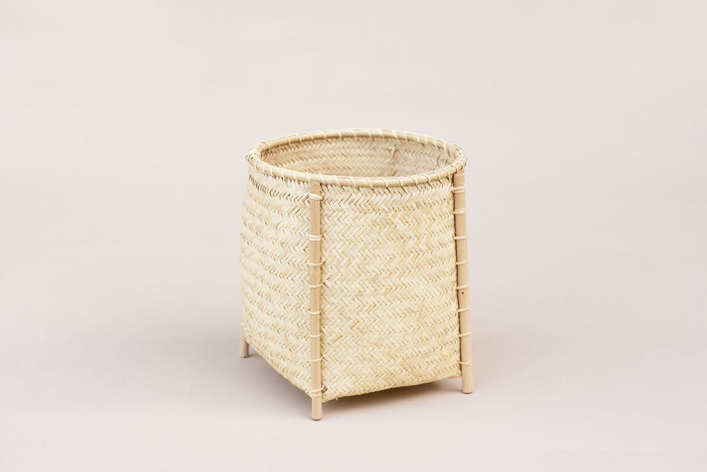 Woven Basket with Stand |All Natural
