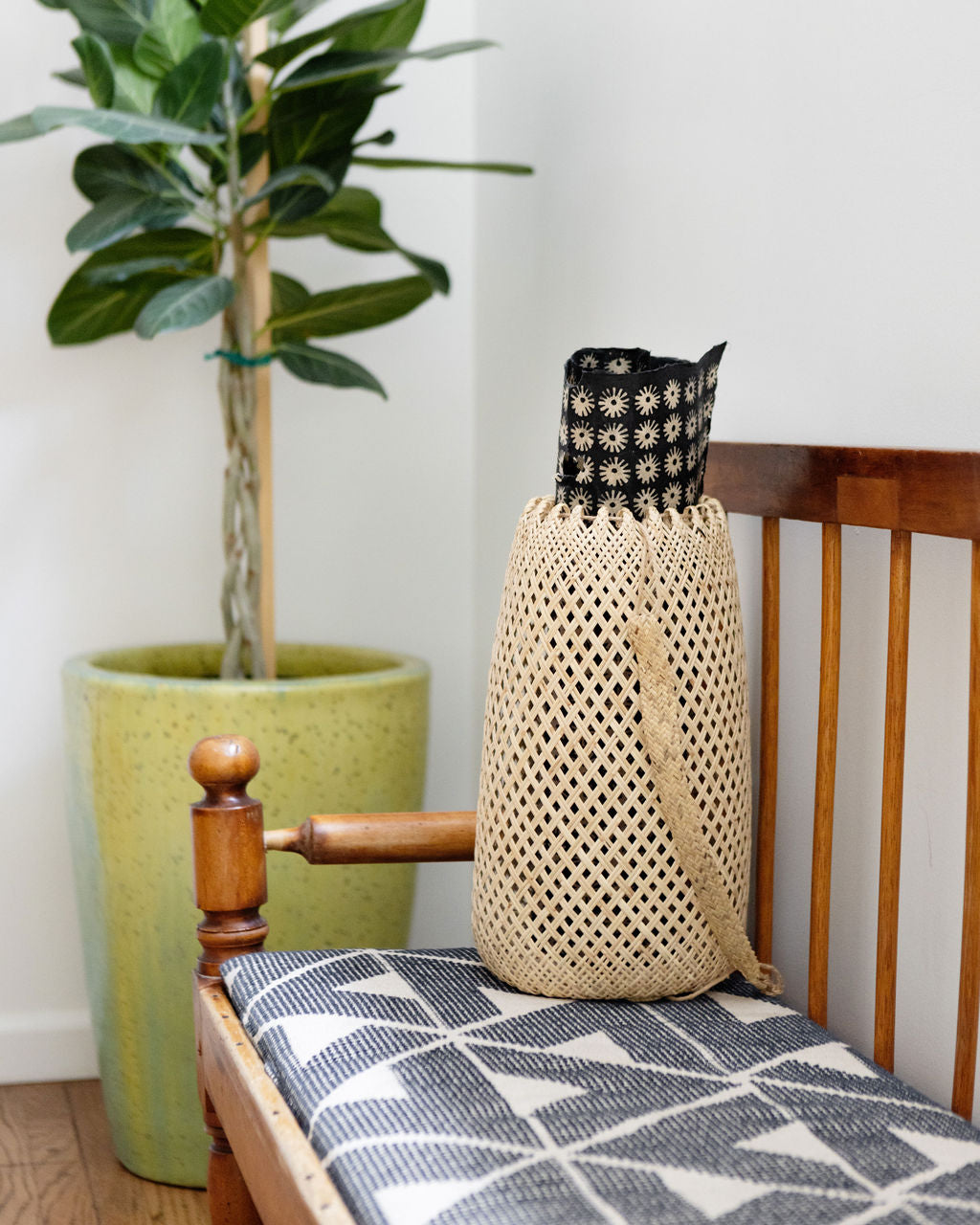 Cone Hanging Storage Basket Bag