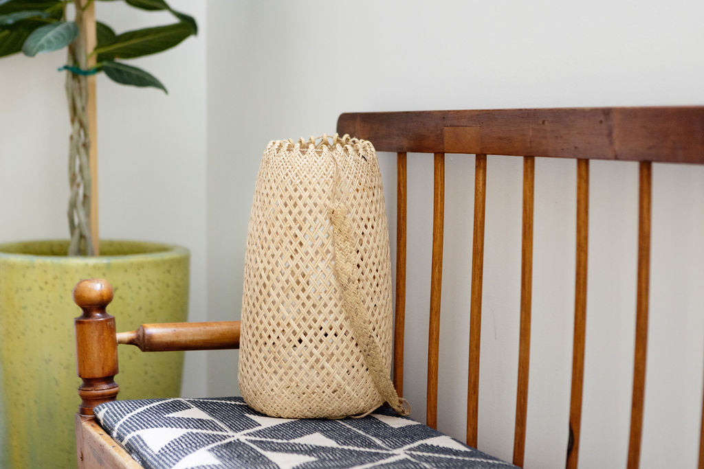 Cone Hanging Storage Basket Bag